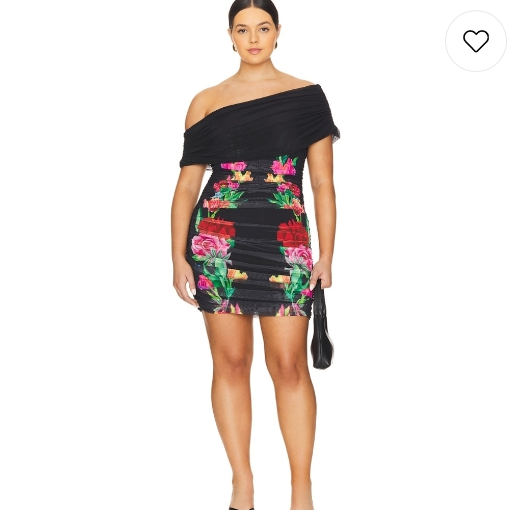 *AFRM Lennie Dress in Floral | Off Shoulder | NWT | Size 2X